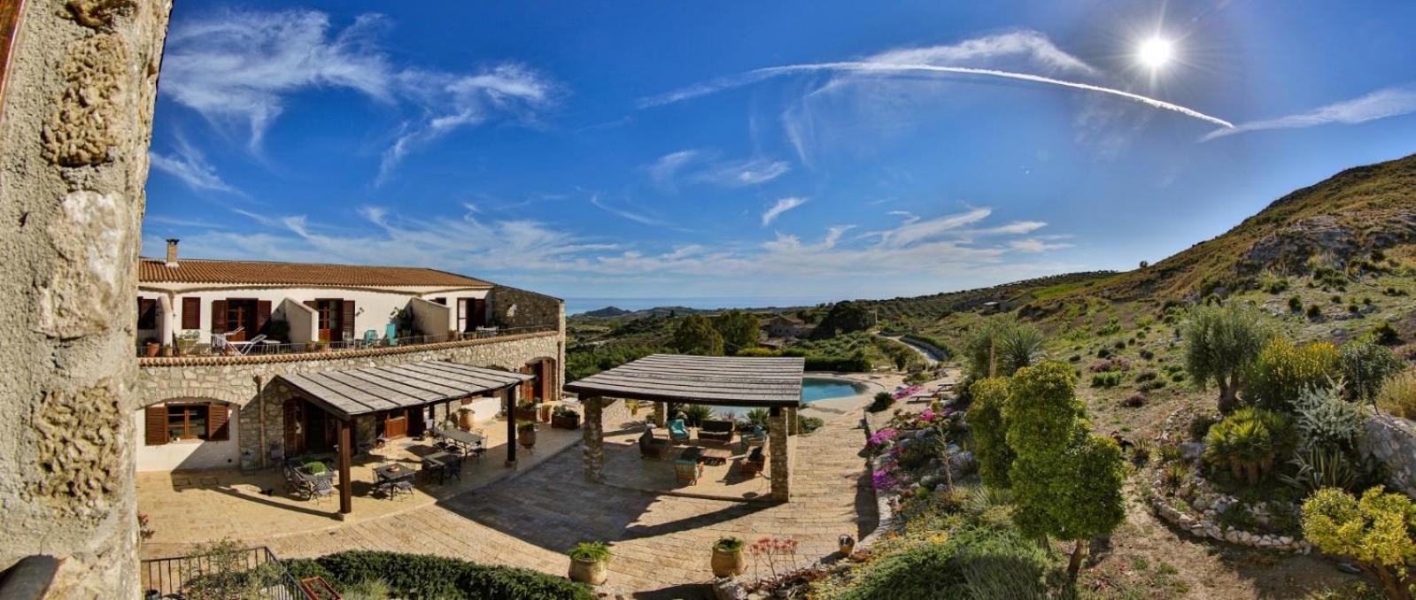 Casa Balata Farm House Realmonte Kültér fotó